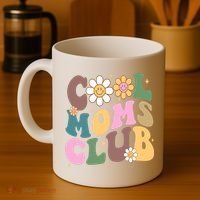 Cool Mom Club Floral Mothers Day Coffee Mug thumb 4
