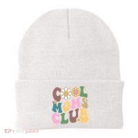 Cool Mom Club Floral Mothers Day Beanie thumb 0