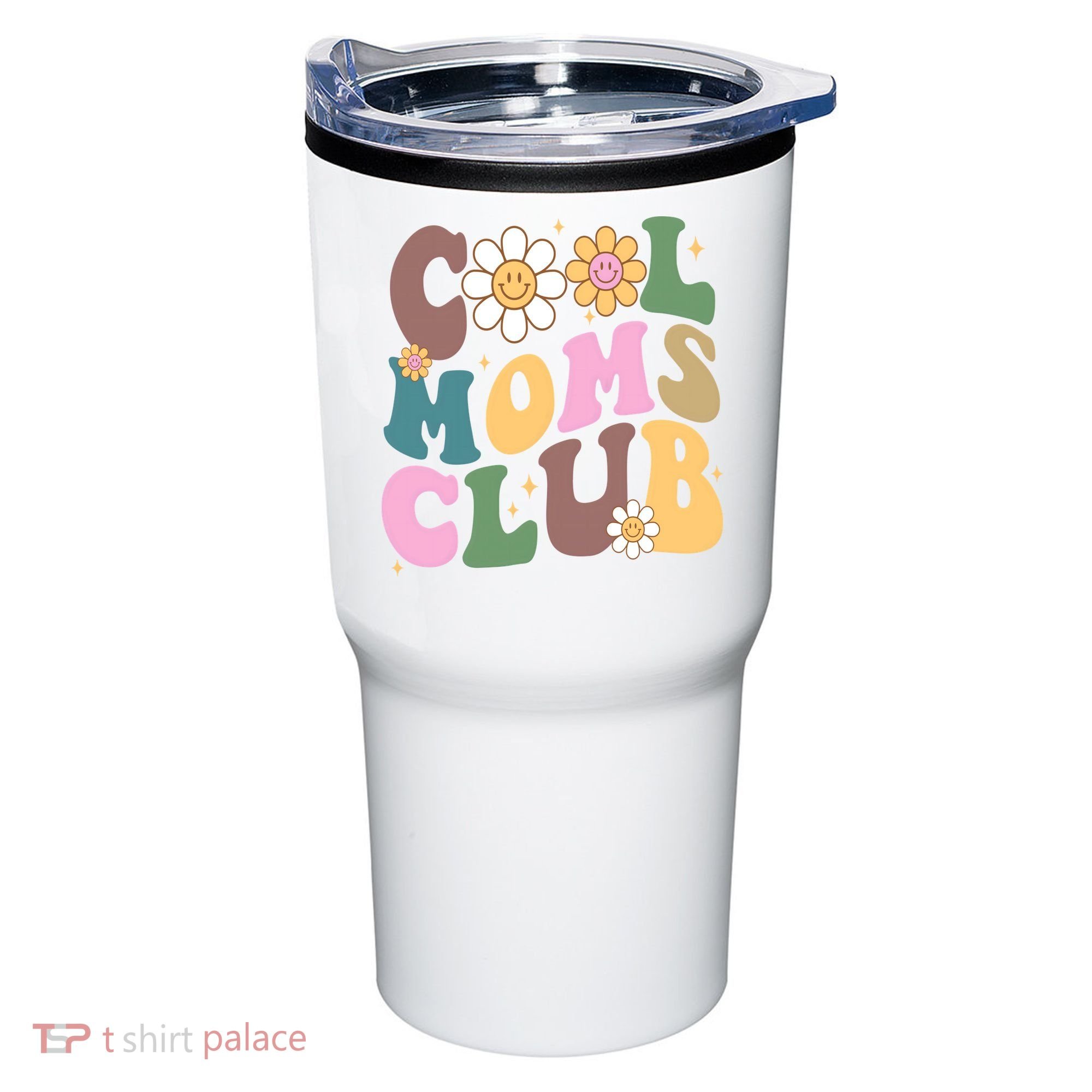Cool Mom Club Floral Mothers Day Tumbler