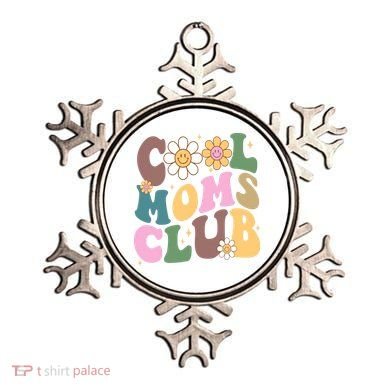 Cool Mom Club Floral Mothers Day Ornament