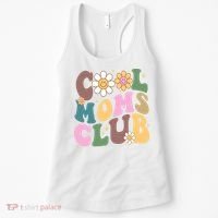 Cool Mom Club Floral Mothers Day Women's Tank Top thumb 0