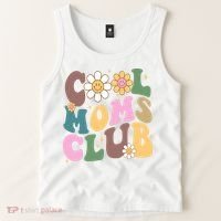 Cool Mom Club Floral Mothers Day Tank Top thumb 2