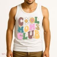 Cool Mom Club Floral Mothers Day Tank Top thumb 3