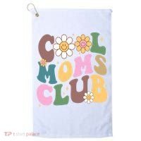 Cool Mom Club Floral Mothers Day Golf Towel thumb 0