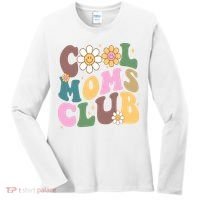 Cool Mom Club Floral Mothers Day Women's Long Sleeve Shirt thumb 0