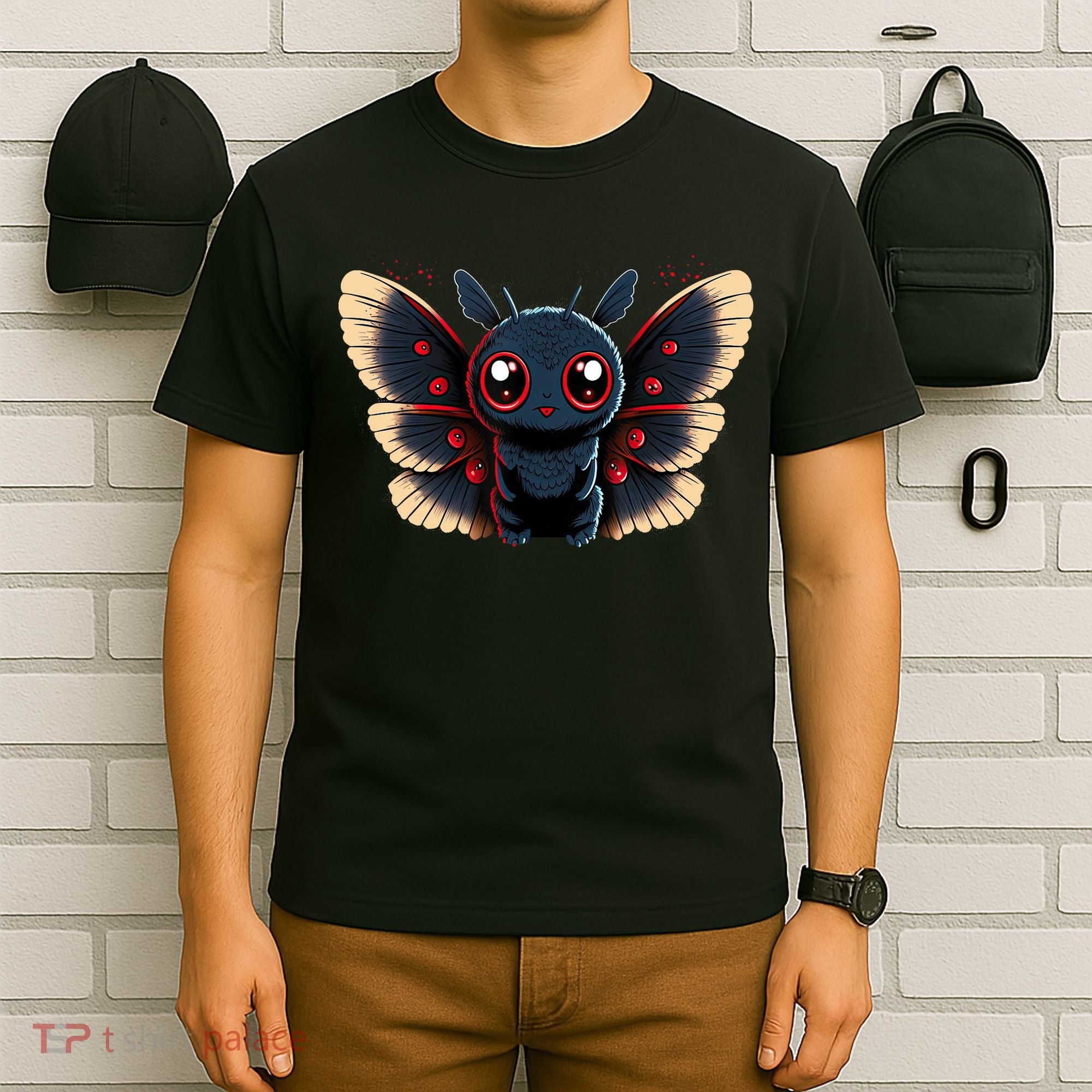 Cute Mothman Cryptid Kawaii T-Shirt