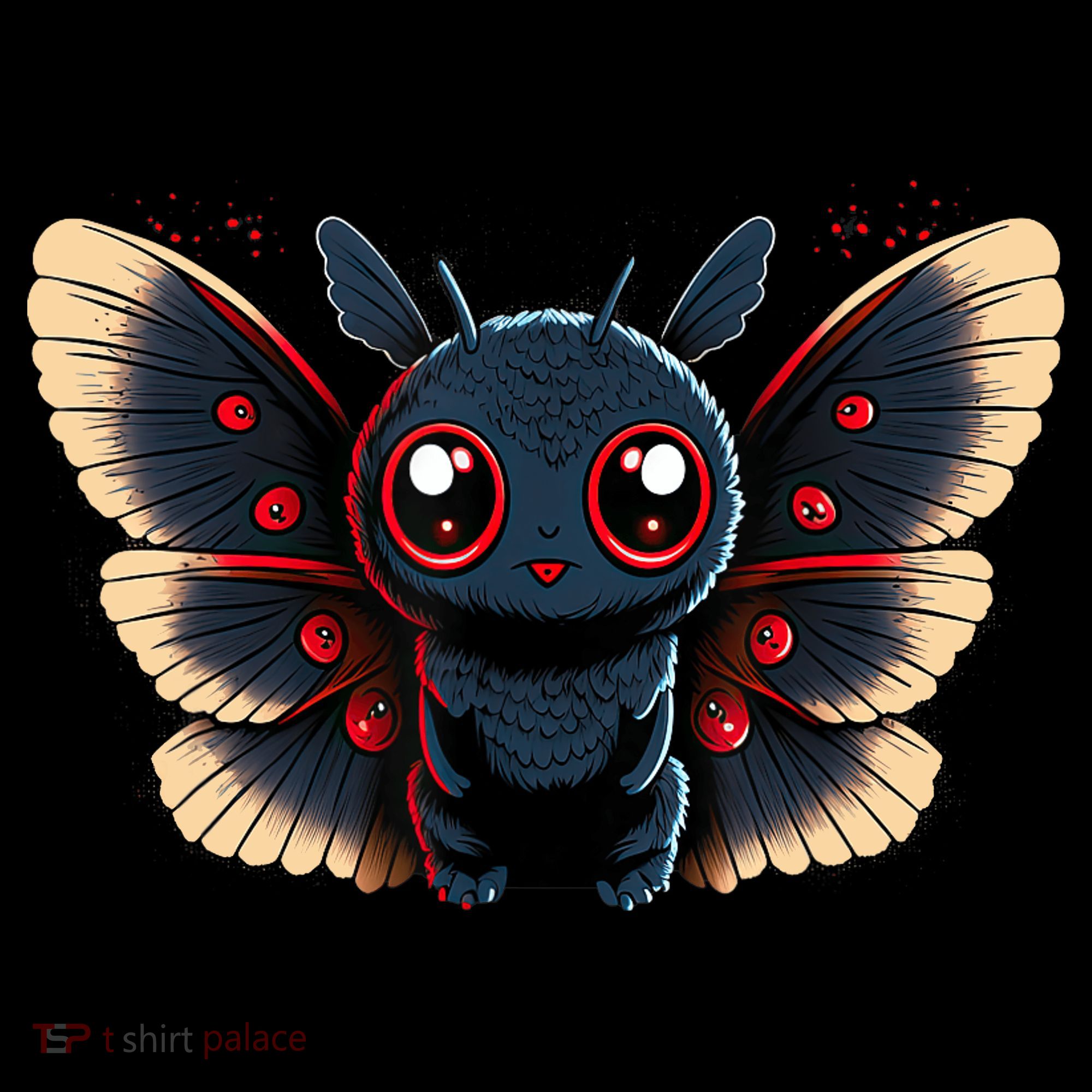 Cute Mothman Cryptid Kawaii Ornament