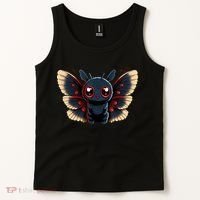 Cute Mothman Cryptid Kawaii Tank Top thumb 2