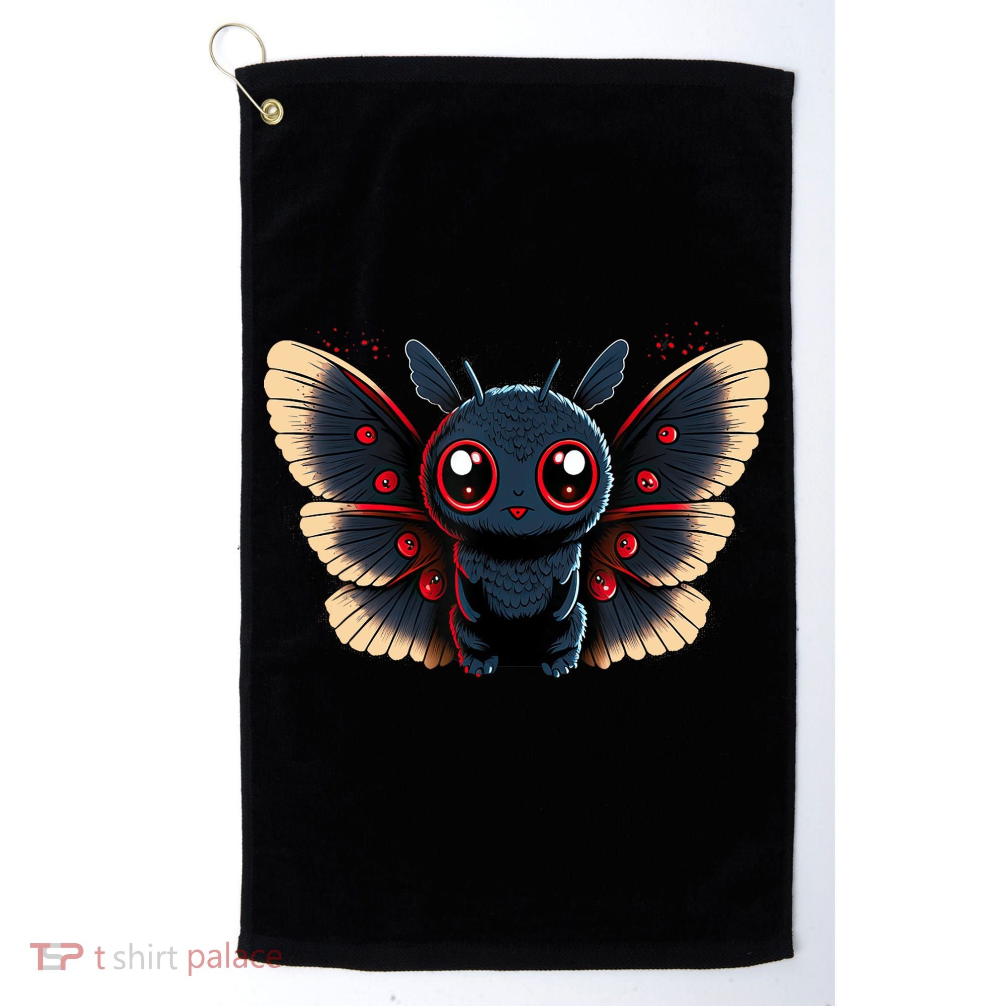 Cute Mothman Cryptid Kawaii Golf Towel