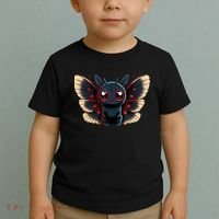 Cute Mothman Cryptid Kawaii Toddler T-Shirt thumb 2