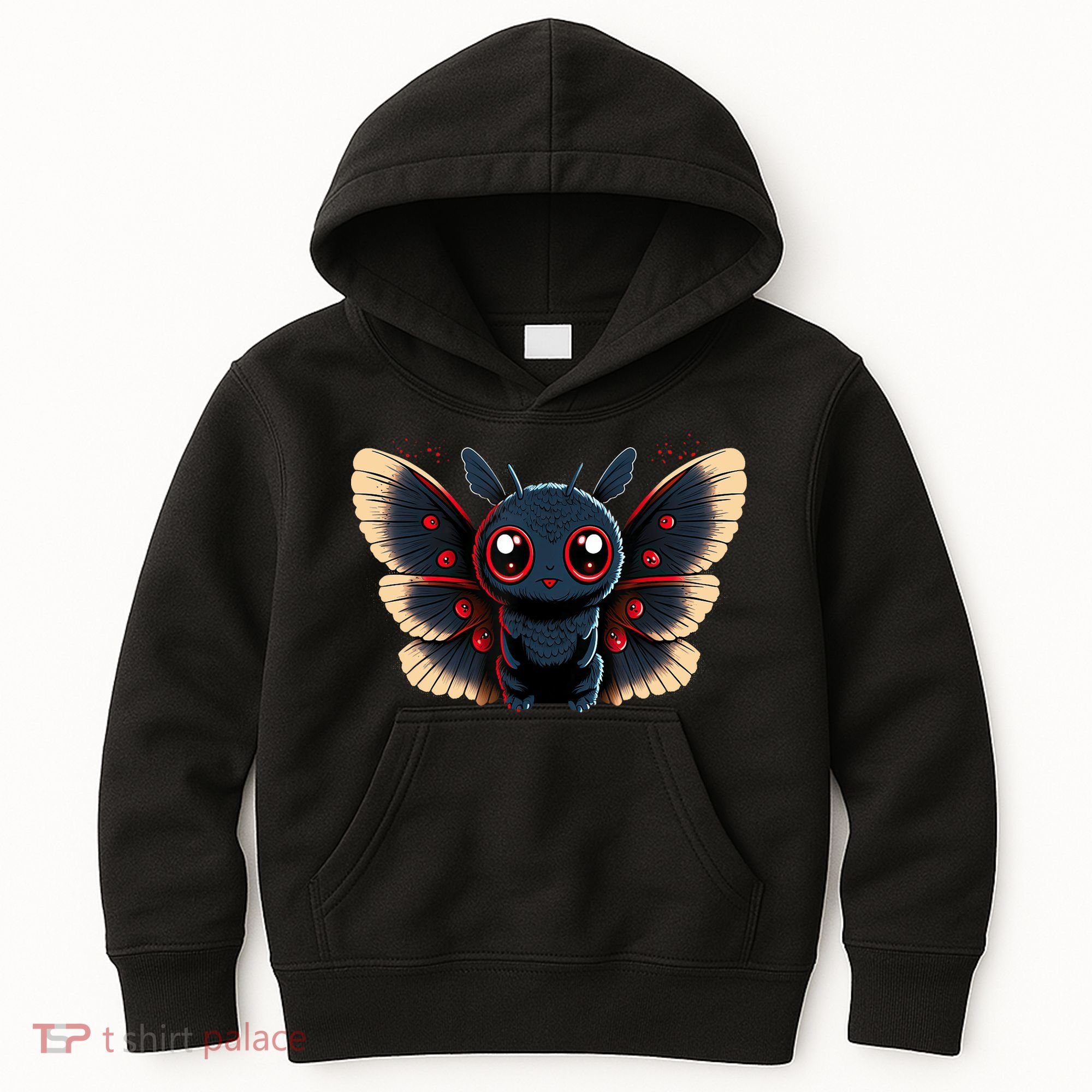 Cute Mothman Cryptid Kawaii Kids Hoodie
