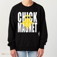 Chick Magnet Cute Easter Baby Chicken Sunglasses Art Women's Sweatshirt thumb 0