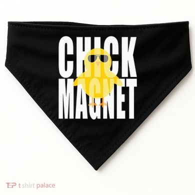 Chick Magnet Cute Easter Baby Chicken Sunglasses Art USA-Made Doggie Bandana