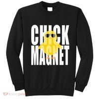 Chick Magnet Cute Easter Baby Chicken Sunglasses Art Sweatshirt thumb 0