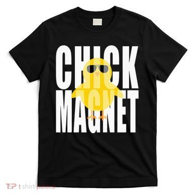 Chick Magnet Cute Easter Baby Chicken Sunglasses Art T-Shirt