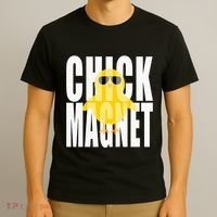 Chick Magnet Cute Easter Baby Chicken Sunglasses Art T-Shirt thumb 3