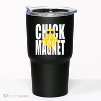 Chick Magnet Cute Easter Baby Chicken Sunglasses Art Tumbler thumb 0