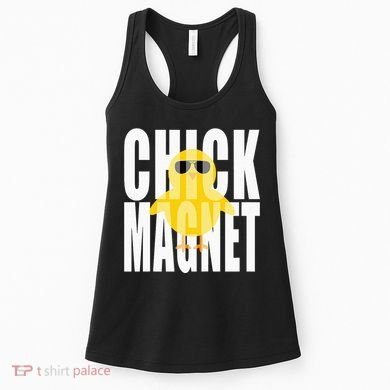 Chick Magnet Cute Easter Baby Chicken Sunglasses Art Women's Tank Top