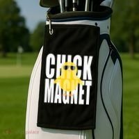 Chick Magnet Cute Easter Baby Chicken Sunglasses Art Golf Towel thumb 2