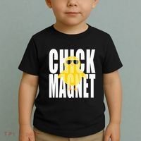 Chick Magnet Cute Easter Baby Chicken Sunglasses Art Toddler T-Shirt thumb 2