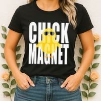 Chick Magnet Cute Easter Baby Chicken Sunglasses Art Women's T-Shirt thumb 2