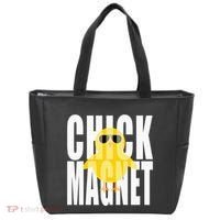 Chick Magnet Cute Easter Baby Chicken Sunglasses Art Tote Bag thumb 0