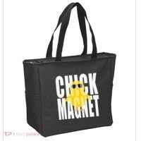 Chick Magnet Cute Easter Baby Chicken Sunglasses Art Tote Bag thumb 2