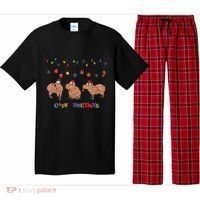 Capybara Merry Christmas Capy Holidays Capybara Christmas Pajama Set thumb 0