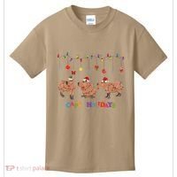 Capybara Merry Christmas Capy Holidays Capybara Christmas Kids T-Shirt thumb 0