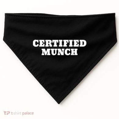 Certified Munch USA-Made Doggie Bandana