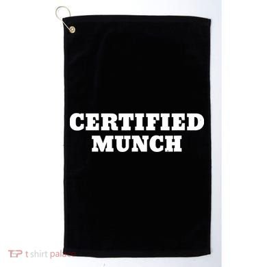 Certified Munch Golf Towel