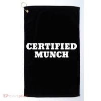 Certified Munch Golf Towel thumb 0
