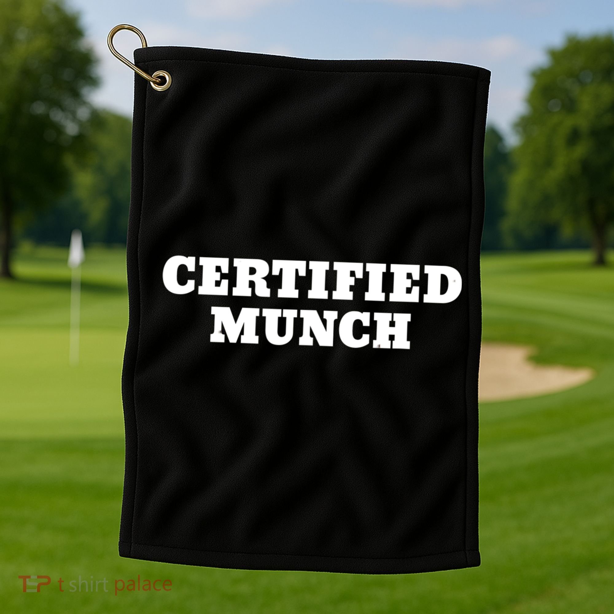 Certified Munch Golf Towel