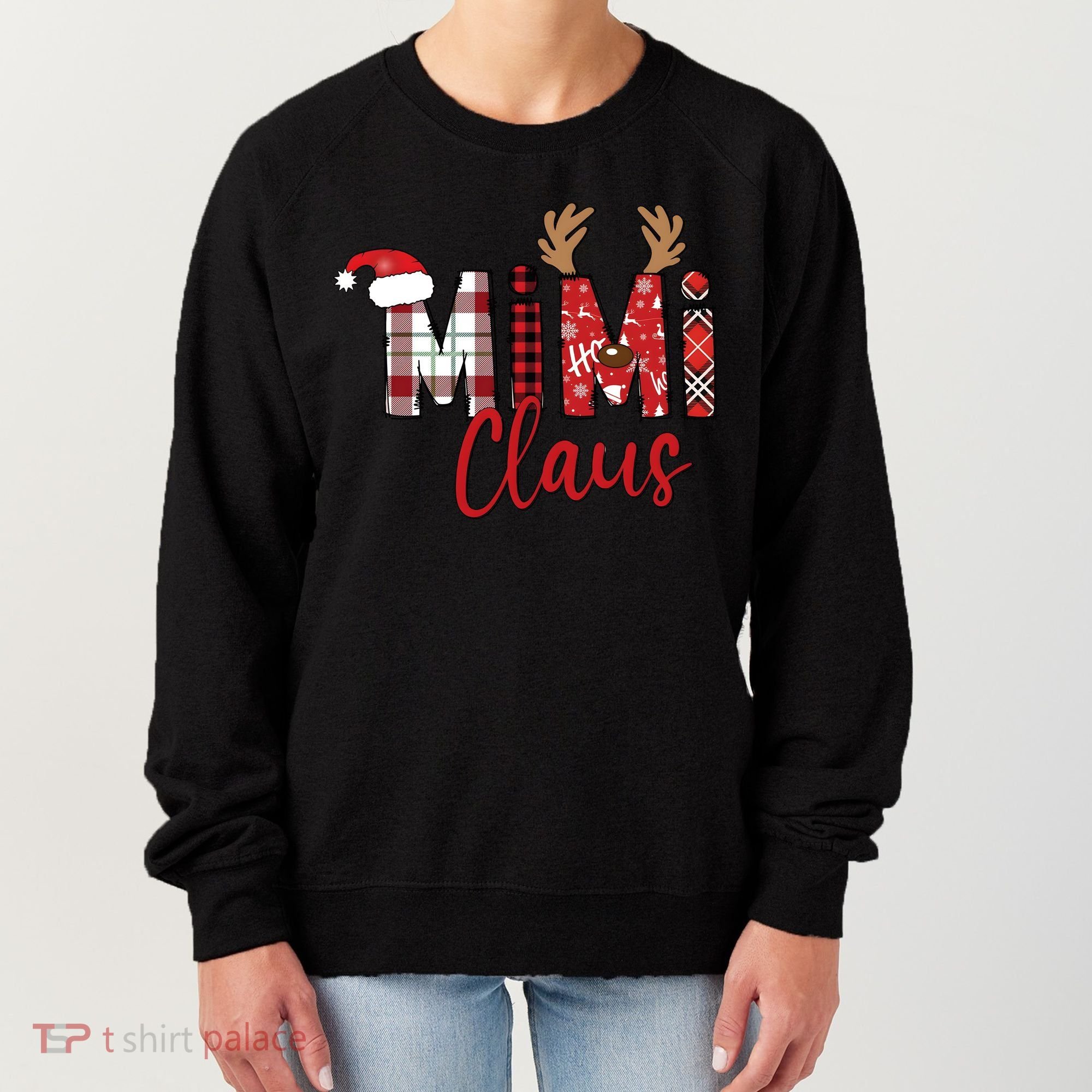 Christmas Mimi Claus Christmas Grandma Women's Sweatshirt