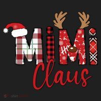Christmas Mimi Claus Christmas Grandma Women's Sweatshirt thumb 2