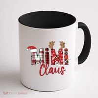 Christmas Mimi Claus Christmas Grandma Coffee Mug thumb 1