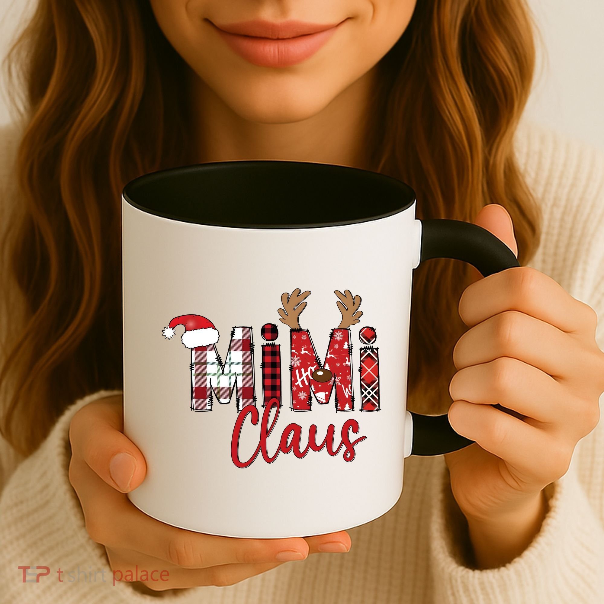 Christmas Mimi Claus Christmas Grandma Coffee Mug