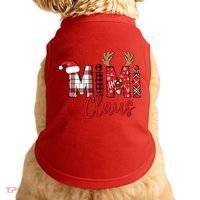Christmas Mimi Claus Christmas Grandma Doggie Tank thumb 0