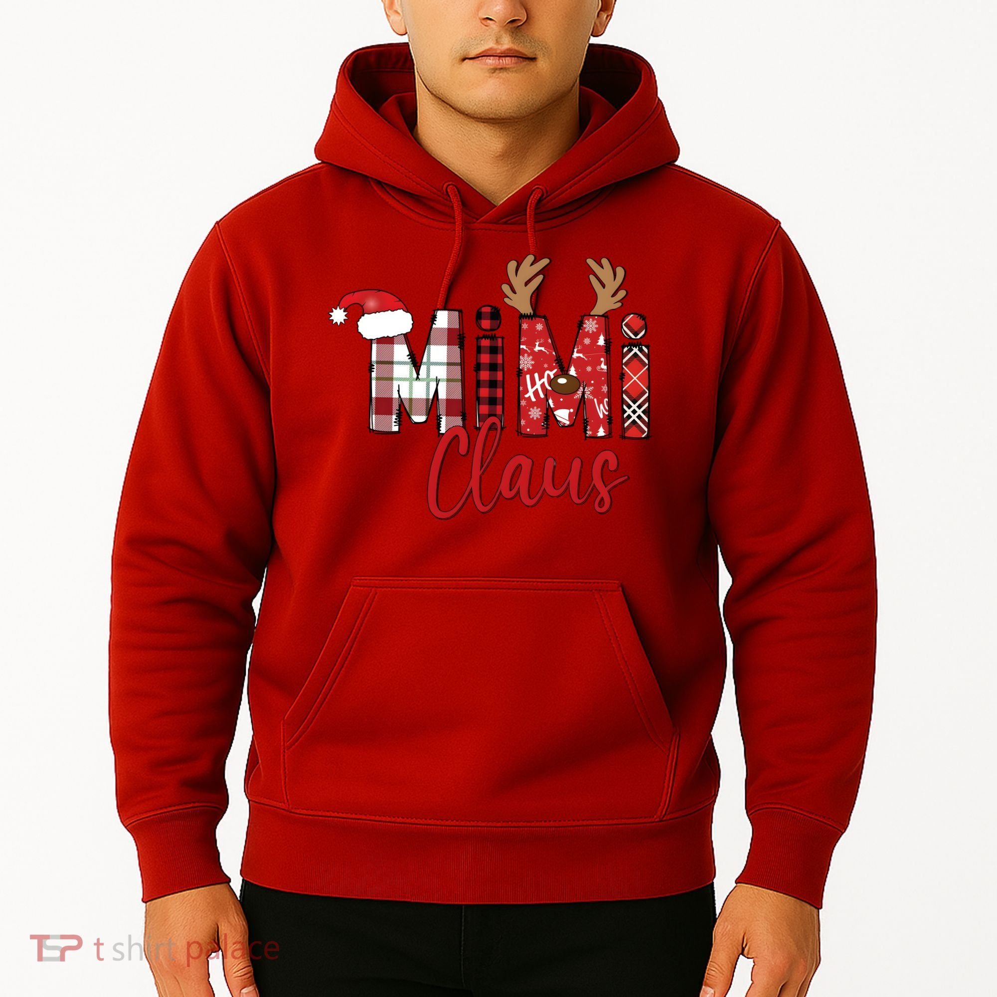 Christmas Mimi Claus Christmas Grandma Hoodie