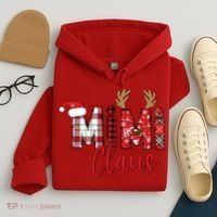 Christmas Mimi Claus Christmas Grandma Hoodie thumb 4