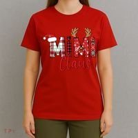 Christmas Mimi Claus Christmas Grandma T-Shirt thumb 4