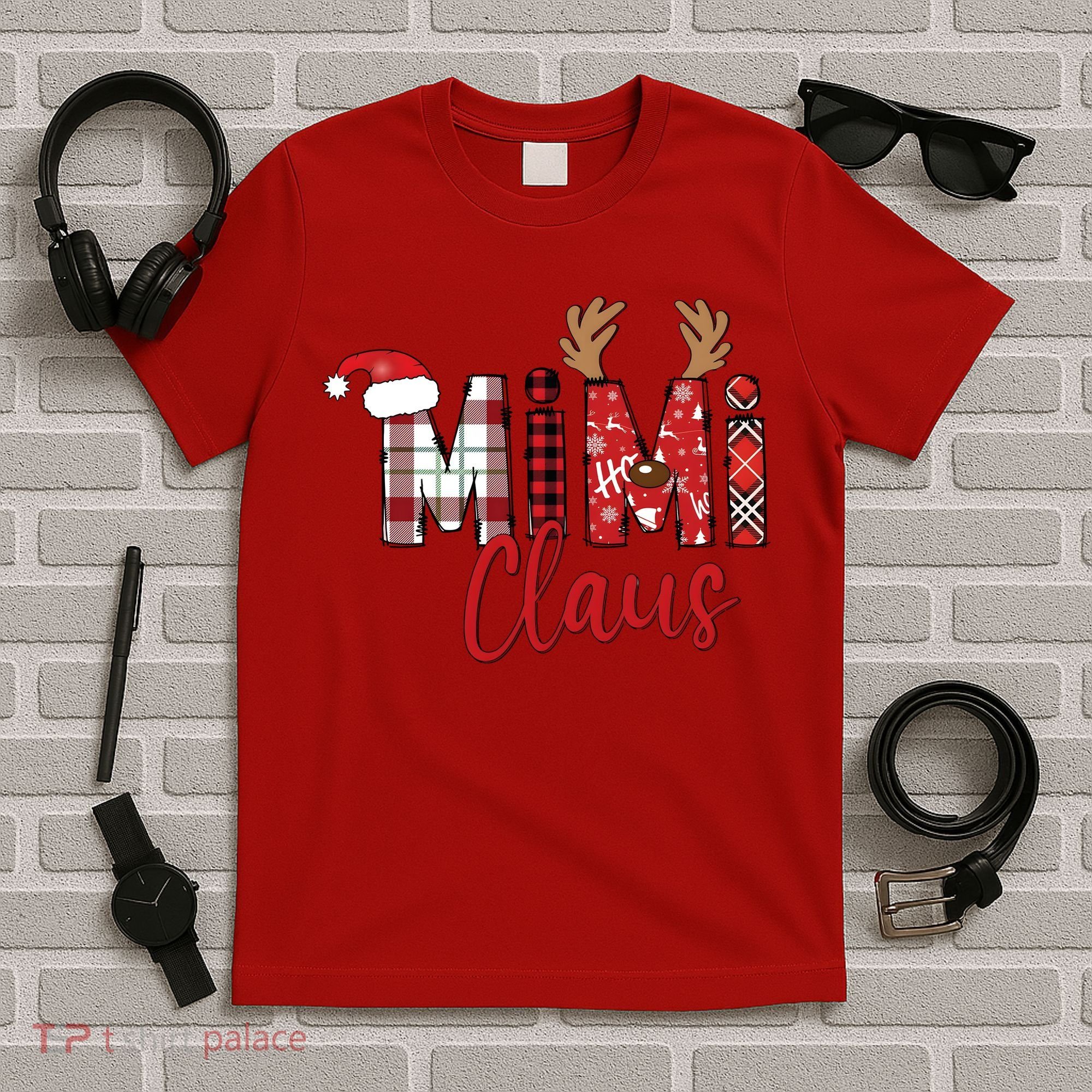 Christmas Mimi Claus Christmas Grandma T-Shirt