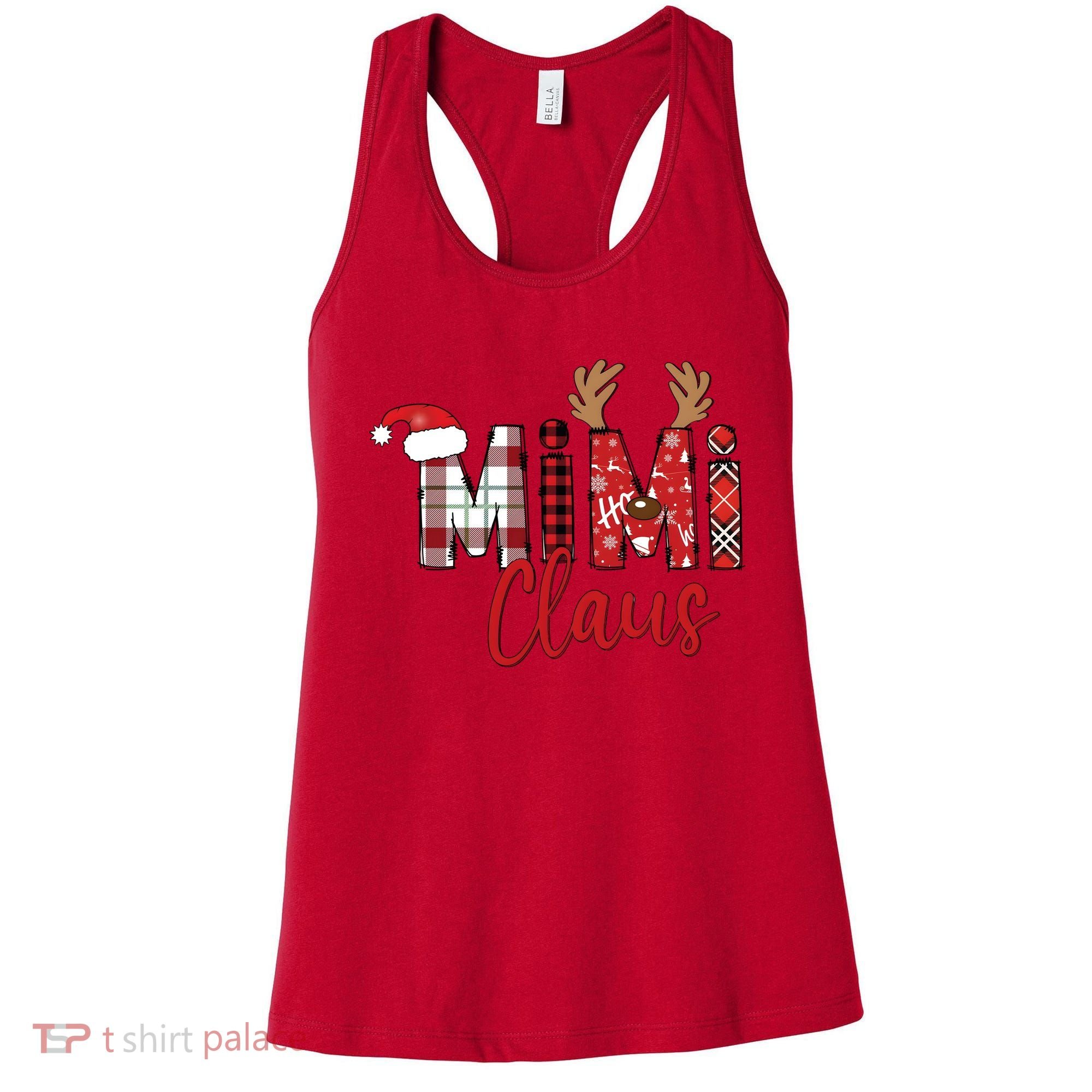 Christmas Mimi Claus Christmas Grandma Women's Tank Top