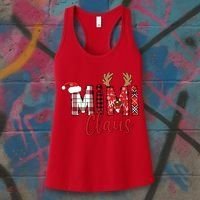 Christmas Mimi Claus Christmas Grandma Women's Tank Top thumb 3