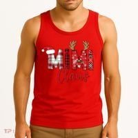 Christmas Mimi Claus Christmas Grandma Tank Top thumb 3