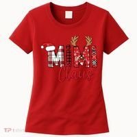 Christmas Mimi Claus Christmas Grandma Women's T-Shirt thumb 0
