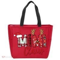 Christmas Mimi Claus Christmas Grandma Tote Bag thumb 0