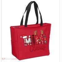 Christmas Mimi Claus Christmas Grandma Tote Bag thumb 2