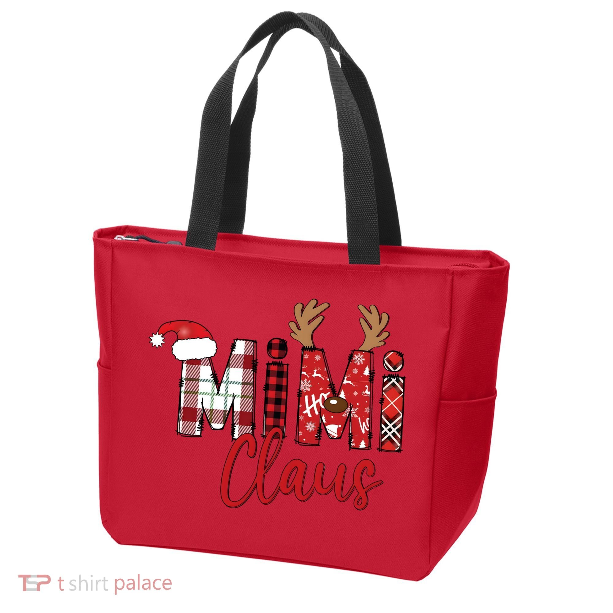 Christmas Mimi Claus Christmas Grandma Tote Bag
