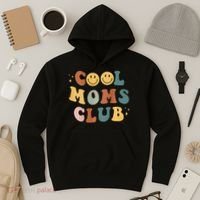 Cool Moms Club ON BACK Print Hoodie thumb 3